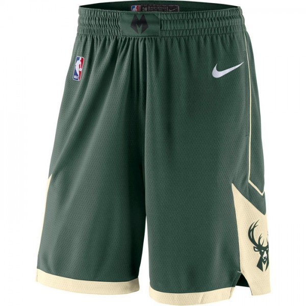 Milwaukee Bucks NBA Shorts Nike 2022-23 Icon Edition Swingman - Herren